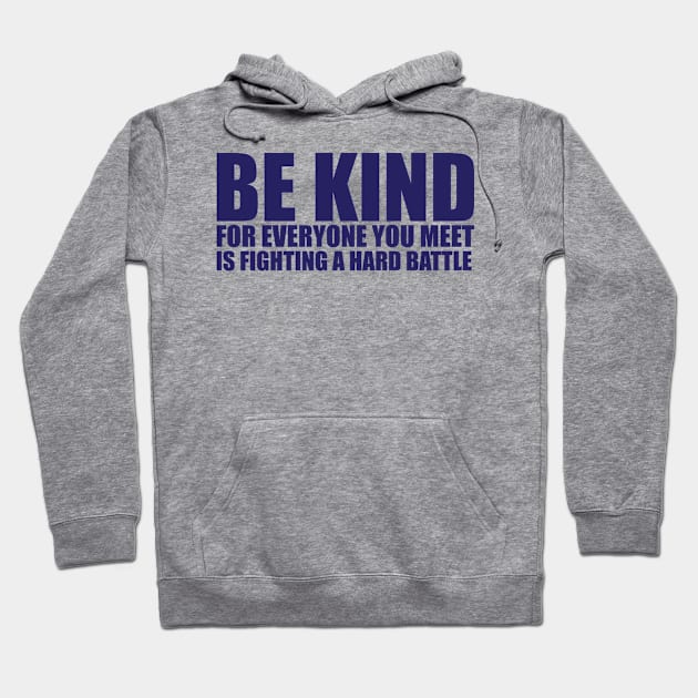 Be Kind Hoodie by Kamisan Bos